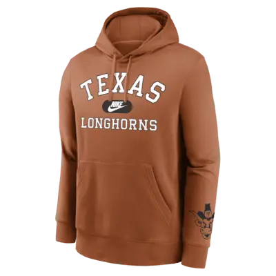 

Худи Nike Texas Longhorns Legacy Club Foundational, цвет Desert Orange