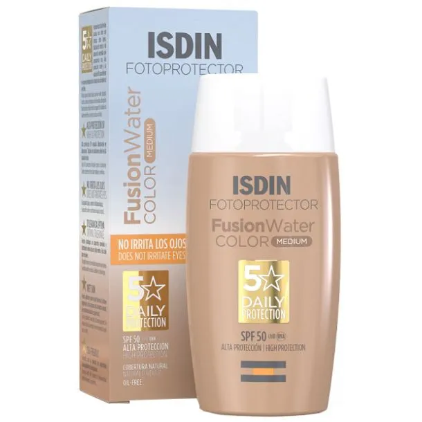 

Isdin Fusionwater Color – средний цвет с высокой степенью защиты.