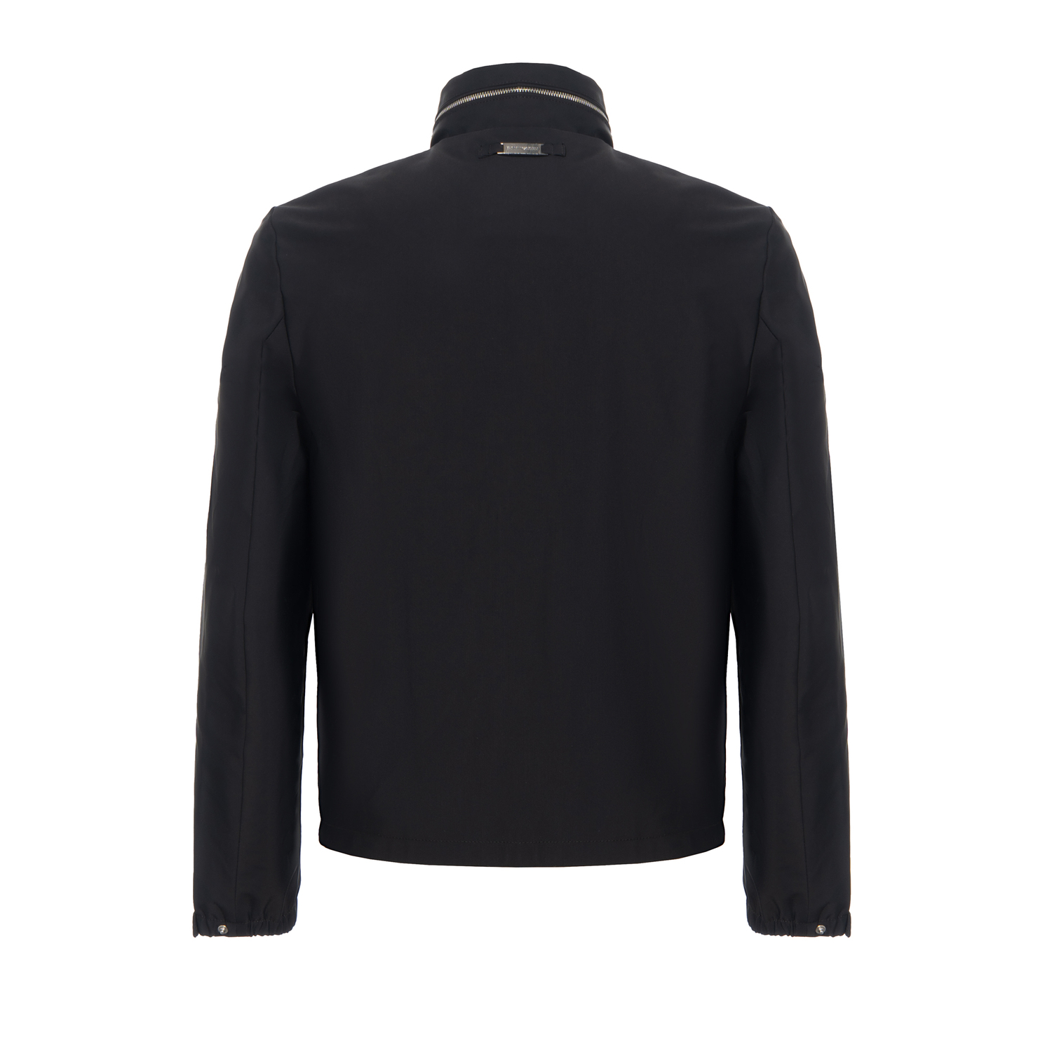 EMPORIO ARMANI Застёгивающаяся на молнию удлинённая куртка, Black — фото 4