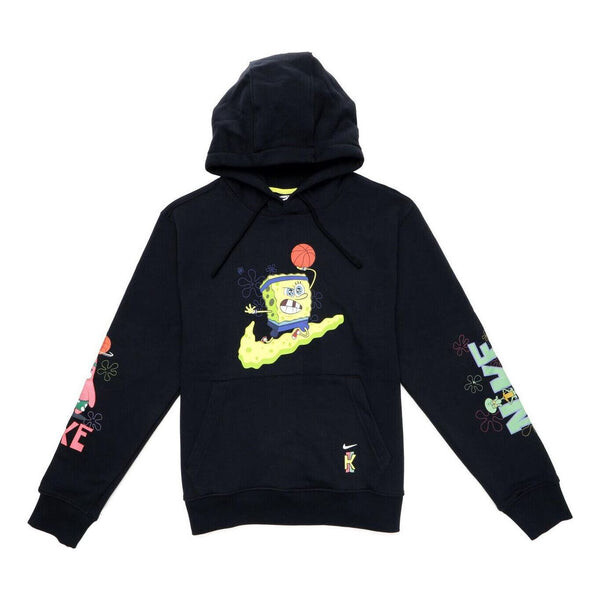 

Толстовка kyrie x spongebob squarepants dri fit hoodie Nike, черный