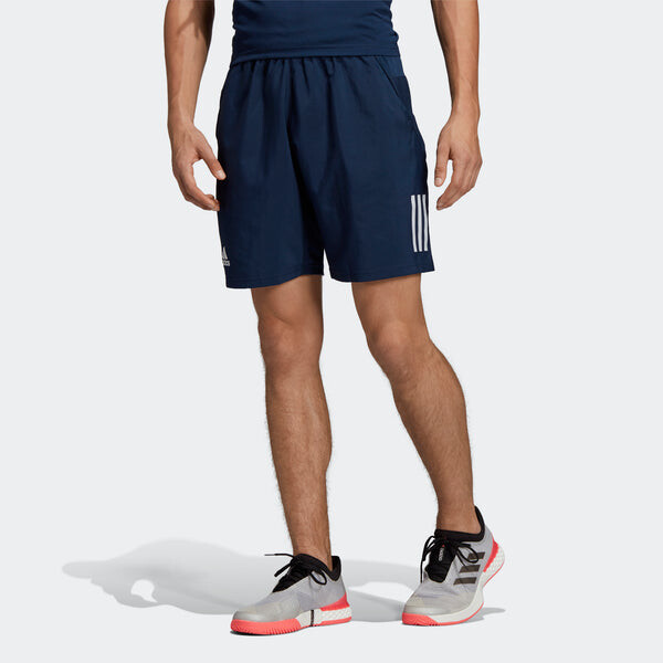 Шорты club 3str short tennis ball training sports short pant male blue Adidas, синий — фото 3