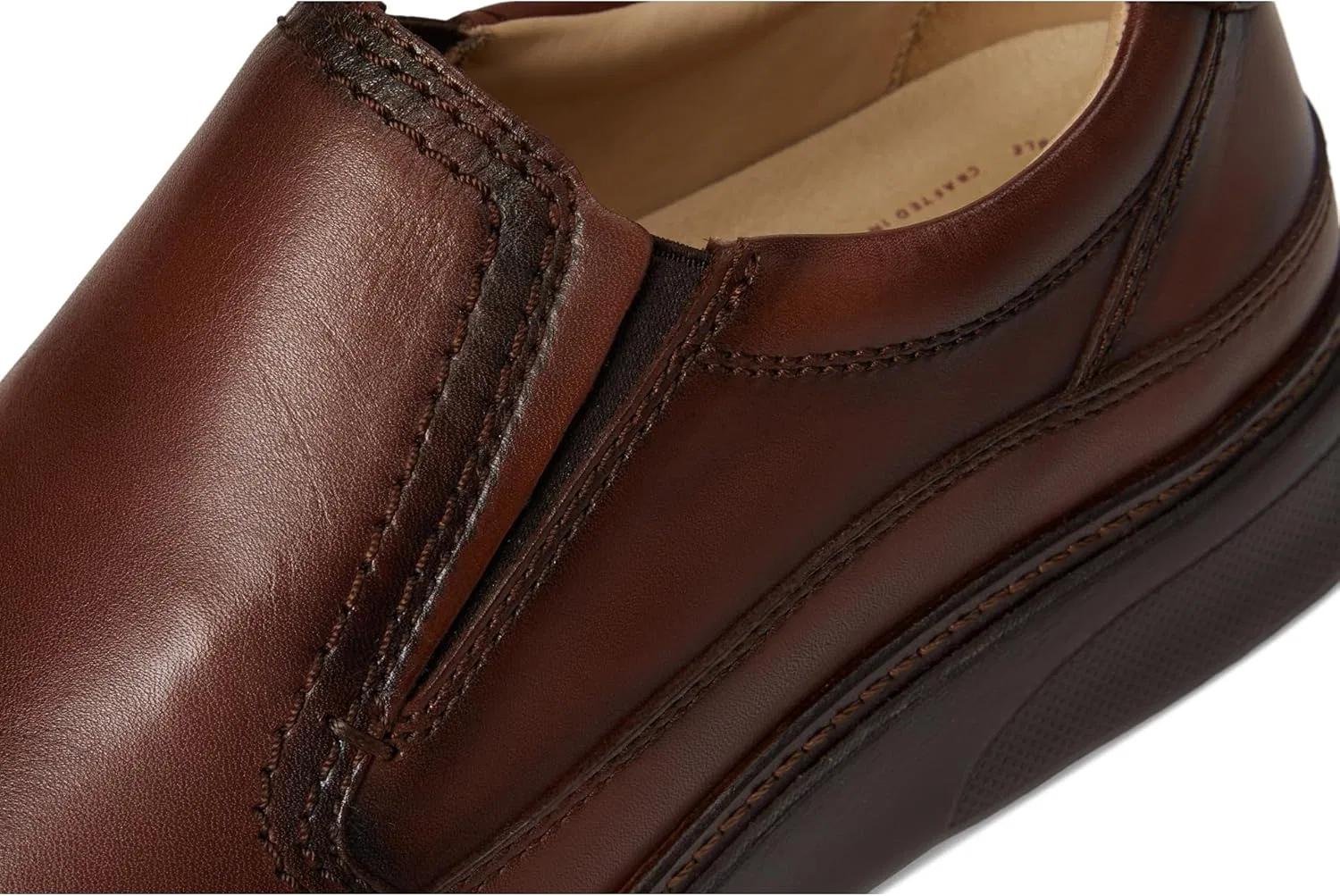 Туфли лоферы Samuel Hubbard Rafael, Cognac Leather — фото 2