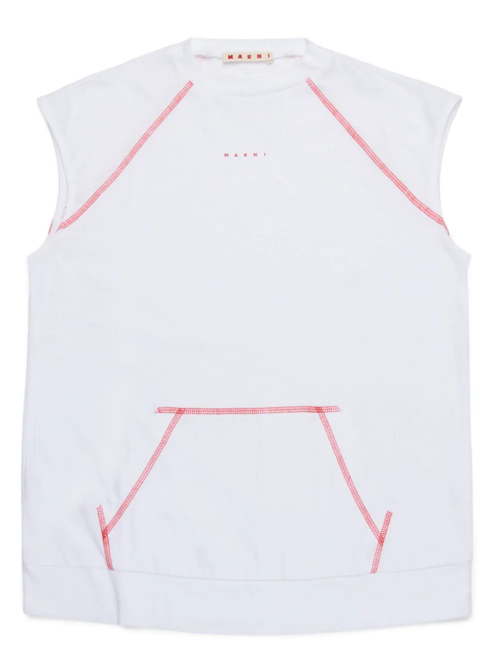 

Толстовка с логотипом Marni Kids, белый