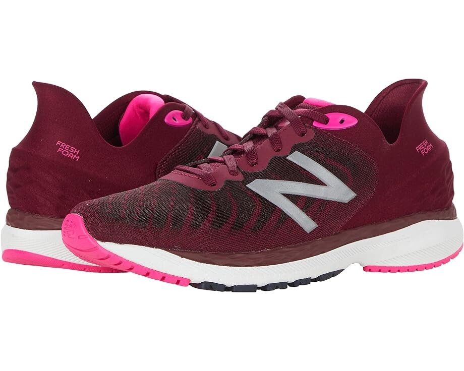 

Кроссовки New Balance Fresh Foam 860v11, цвет Garnet/Pink Glo