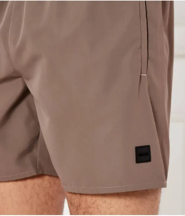 Плавательные шорты для дайвинга regular fit Boss, коричневый — фото 3