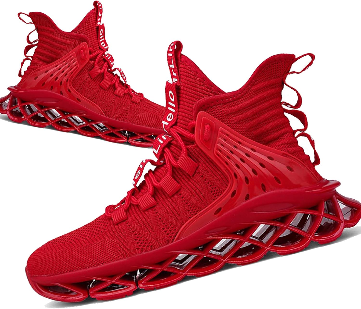 

Защитные туфли с стальным носком CLOAKA для мужчин и женщин, дышащие, стойкие к проколам, удобные, ботинки с противоскользящей подошвой для промышленного строительства, модные высокие кроссовки, красный