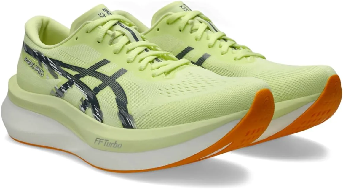 Беговые кроссовки Asics для мужчин Magic Speed 4, желтый — фото 4