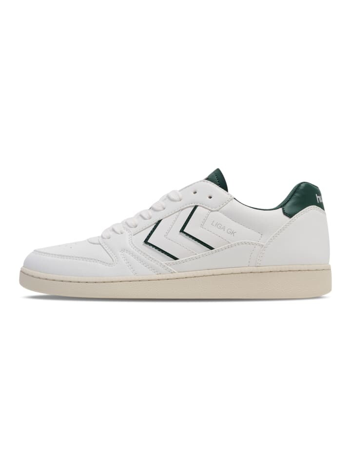 Кроссовки Hummel Indoor Shoe Liga Gk Multisport Erwachsene, цвет white/green