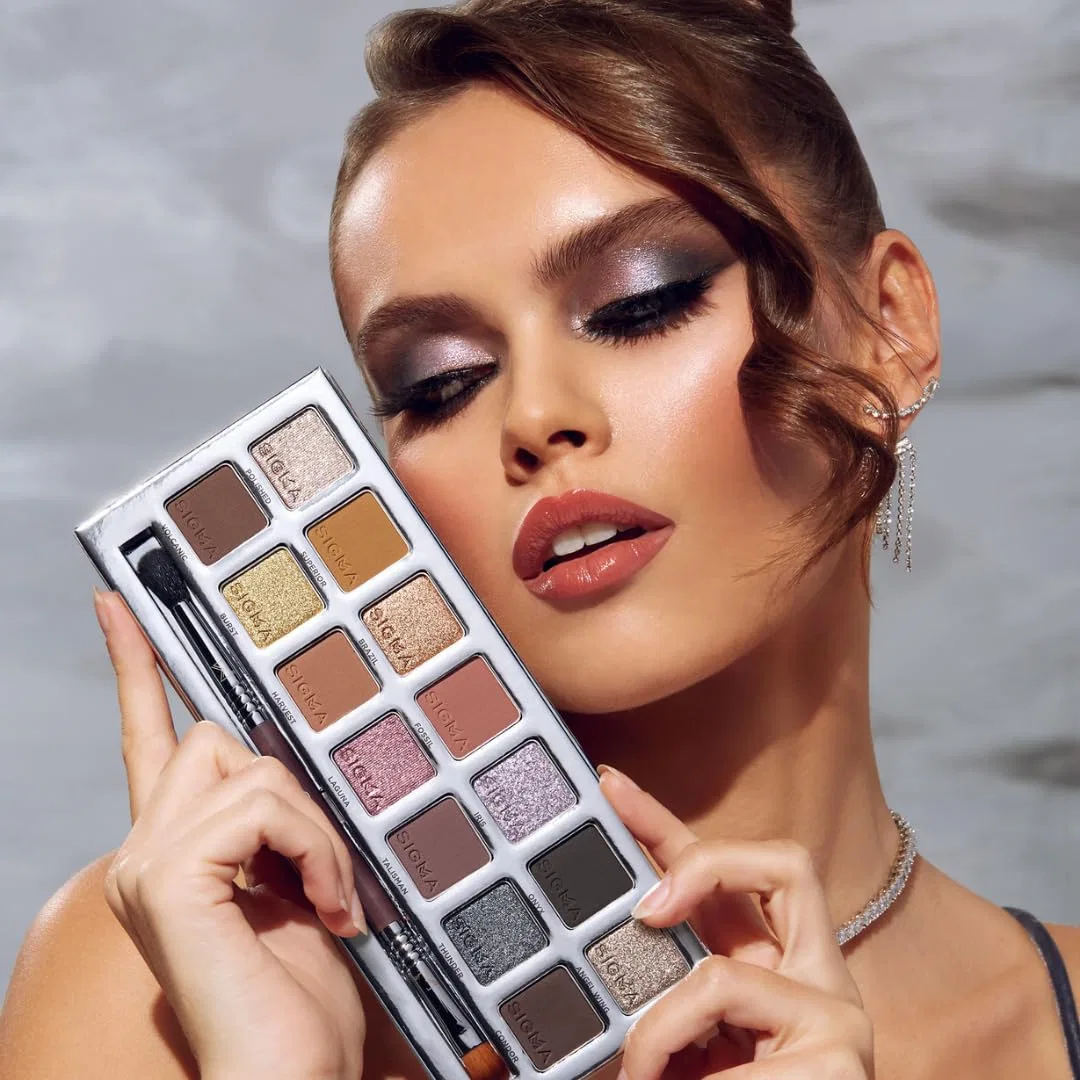 Палетка теней для век «Cool Neutrals» от Sigma Beauty Sigma Beauty — фото 3