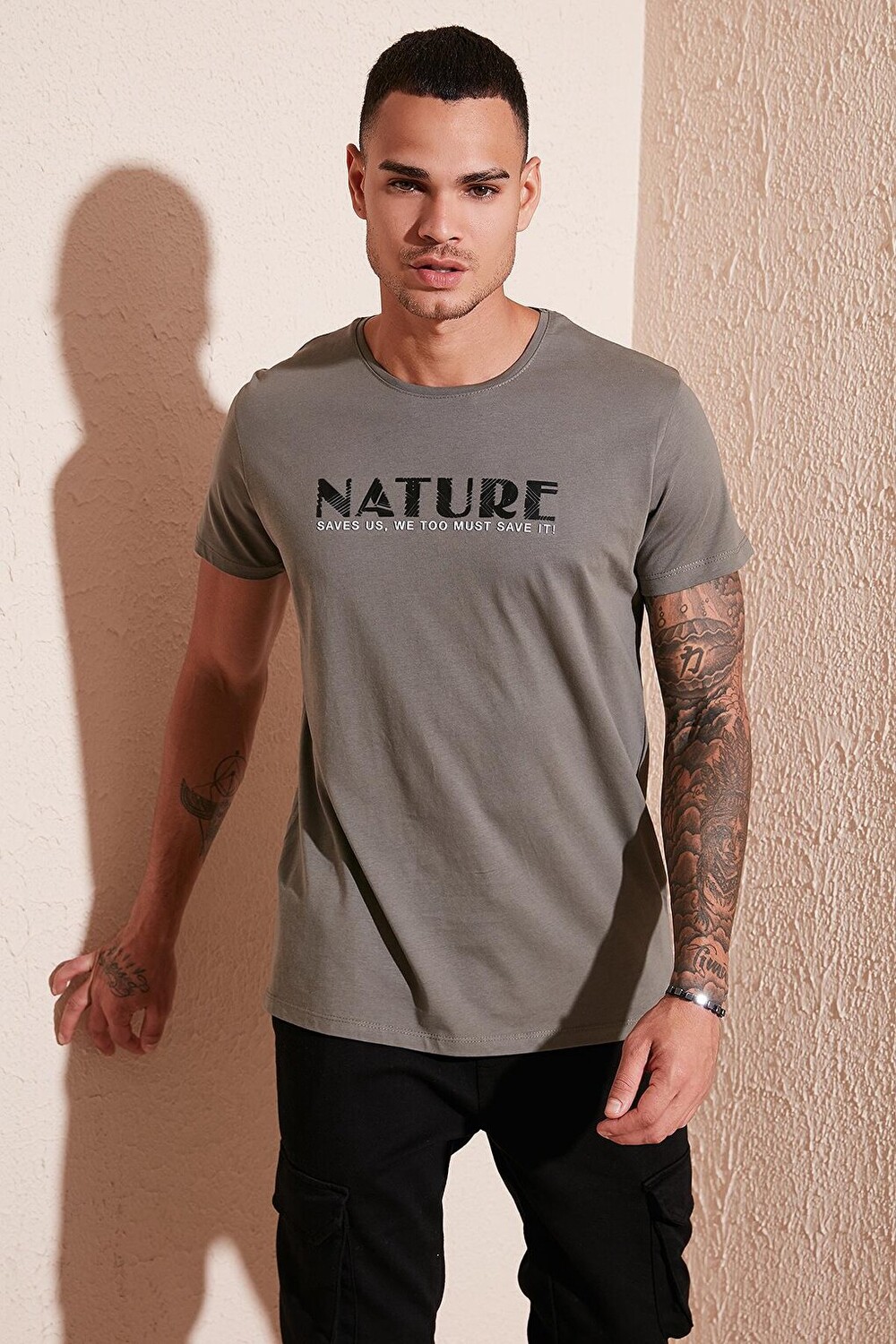 

Футболка 541NATURE Buratti, светлый хаки