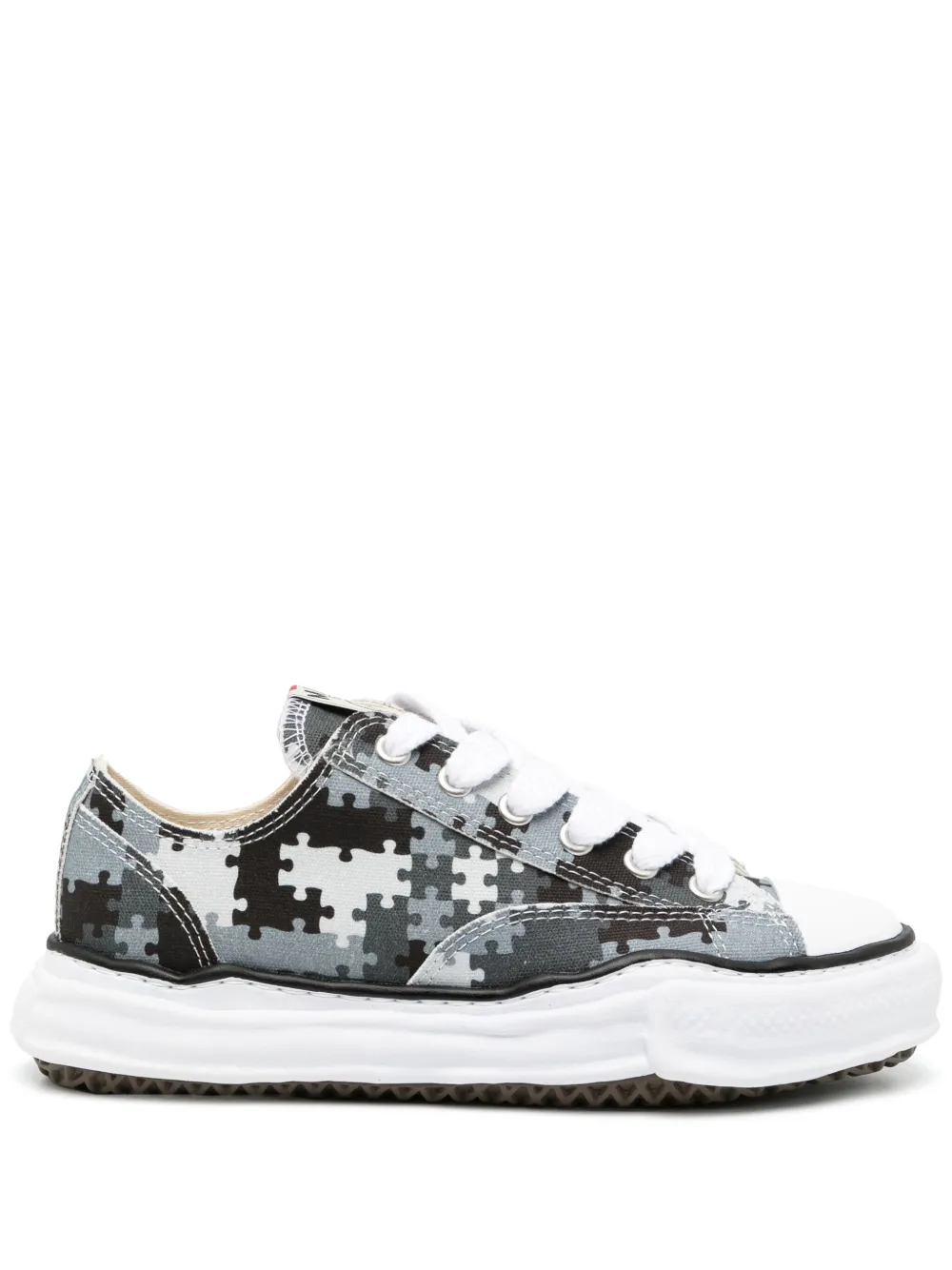 

Кеды Puzzle Camo Peterson из коллаборации с Peace and After Maison Mihara Yasuhiro, серый
