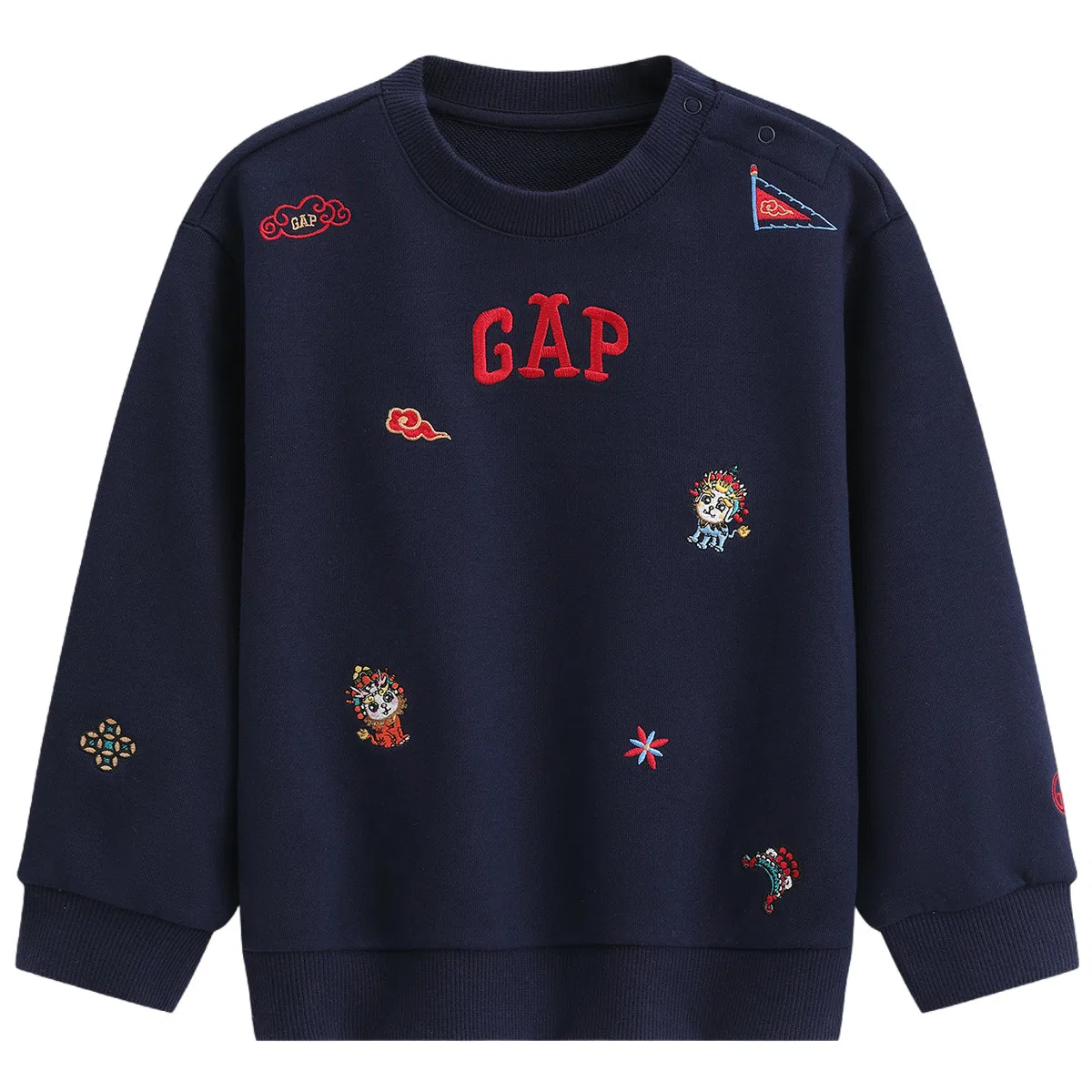 Свитшот детский с принтом GAP Red — фото 4