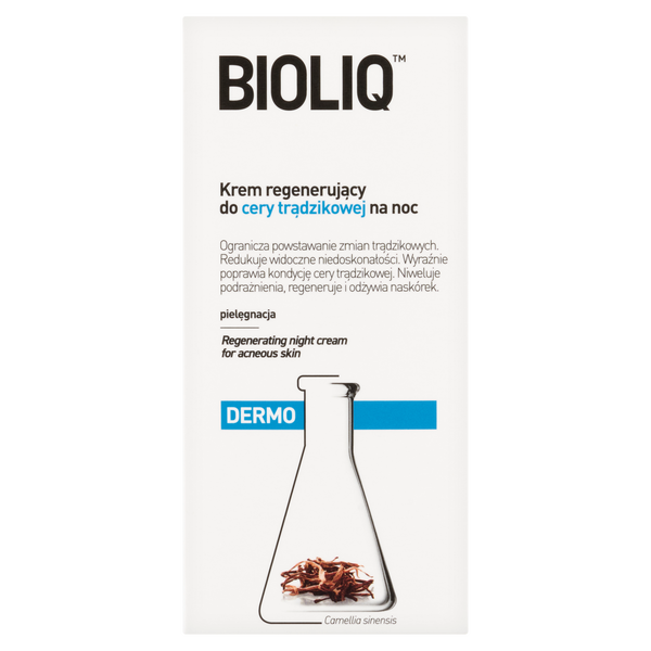 

Регенерирующий ночной крем для кожи с акне, 50 мл Bioliq Dermo