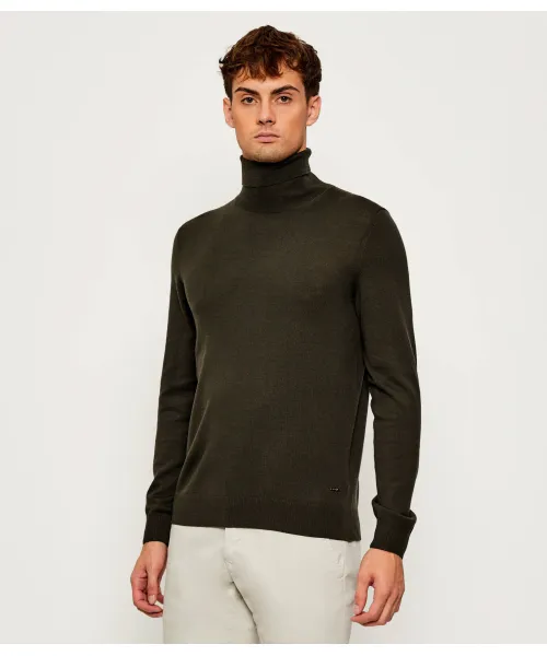 

Шерстяной свитер с высоким воротом Modern fit Joop!, зеленый