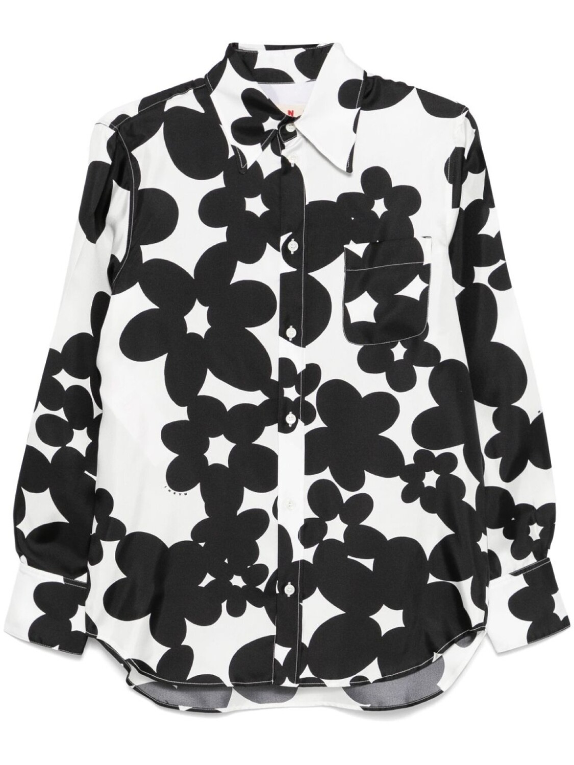 

Marni рубашка Dillies, черный