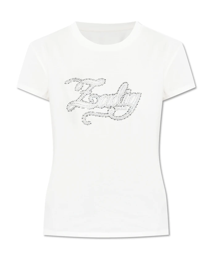 

Футболка с логотипом Zadig & Voltaire, бежевый