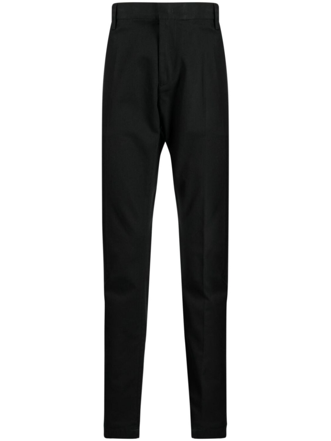 

Emporio Armani брюки чинос со складками, черный