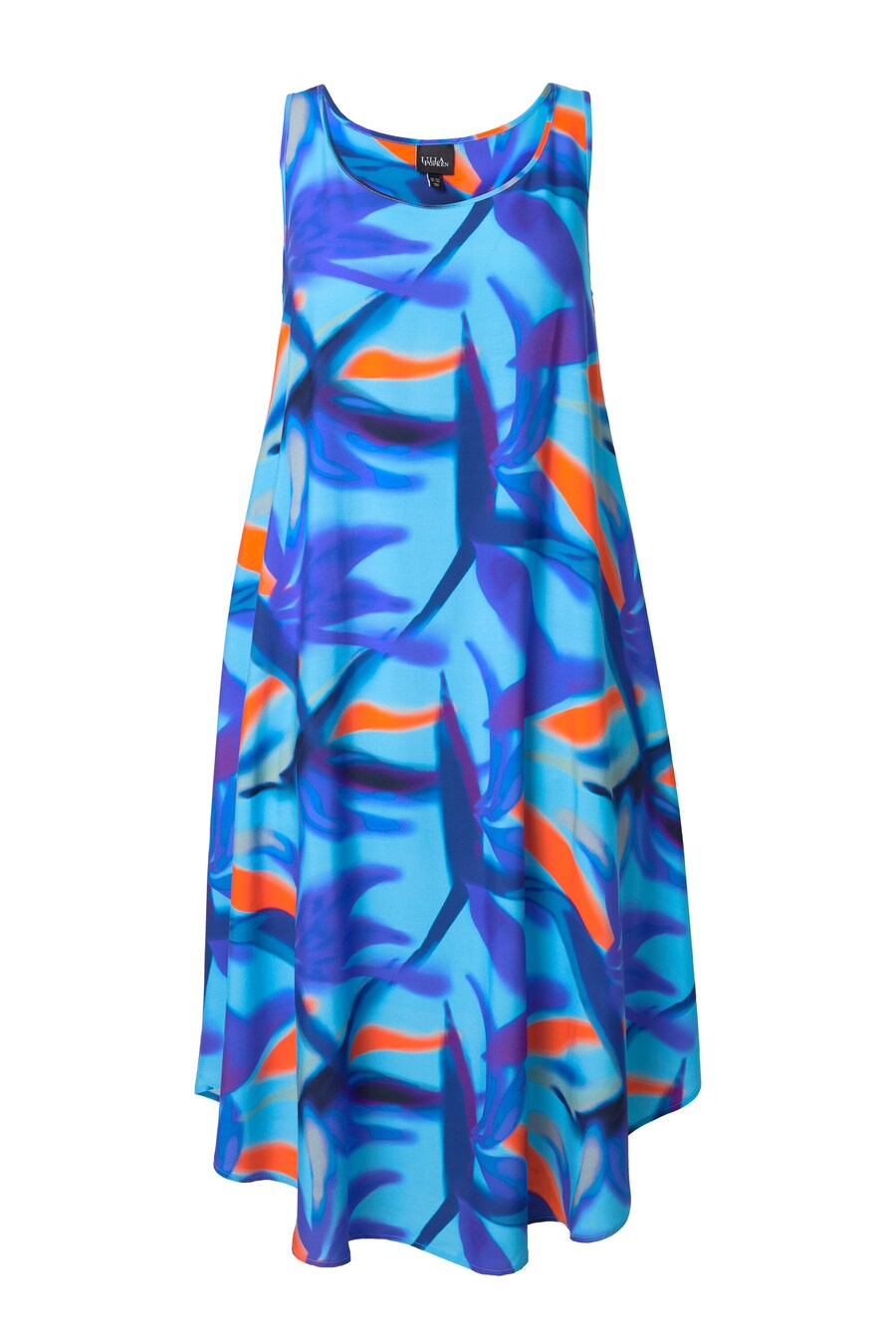 

Макси платье Ulla Popken, Aqua/Light blue