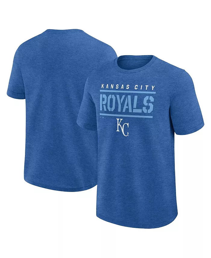 

Мужская футболка Heather Royal Kansas City Royals Top Notch Fanatics