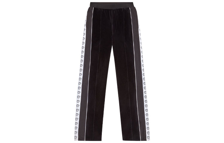 

Вязаные спортивные штаны мужские черные VERSACE
