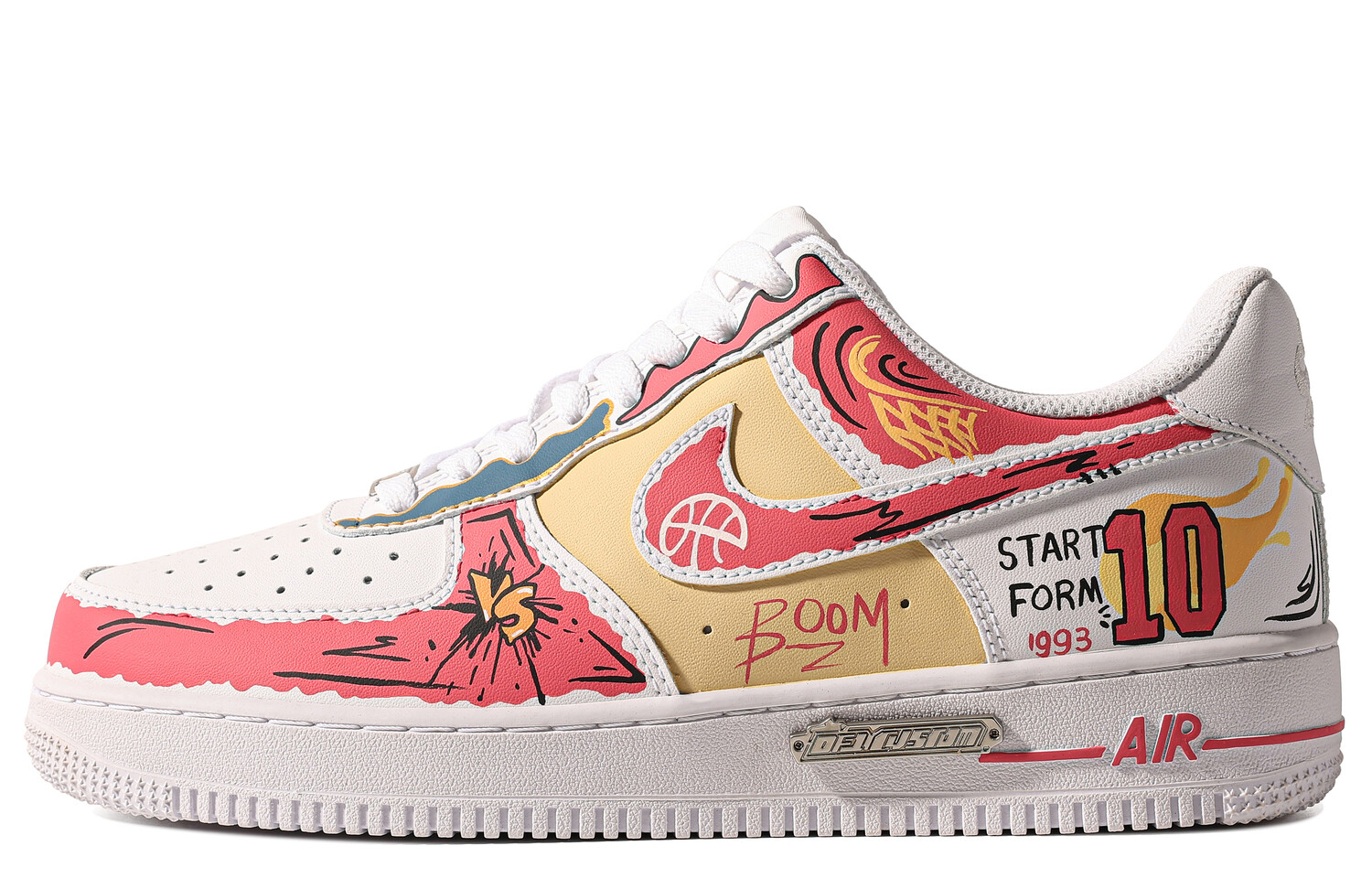 

Мужские кроссовки для скейтбординга Nike Air Force 1, Orange
