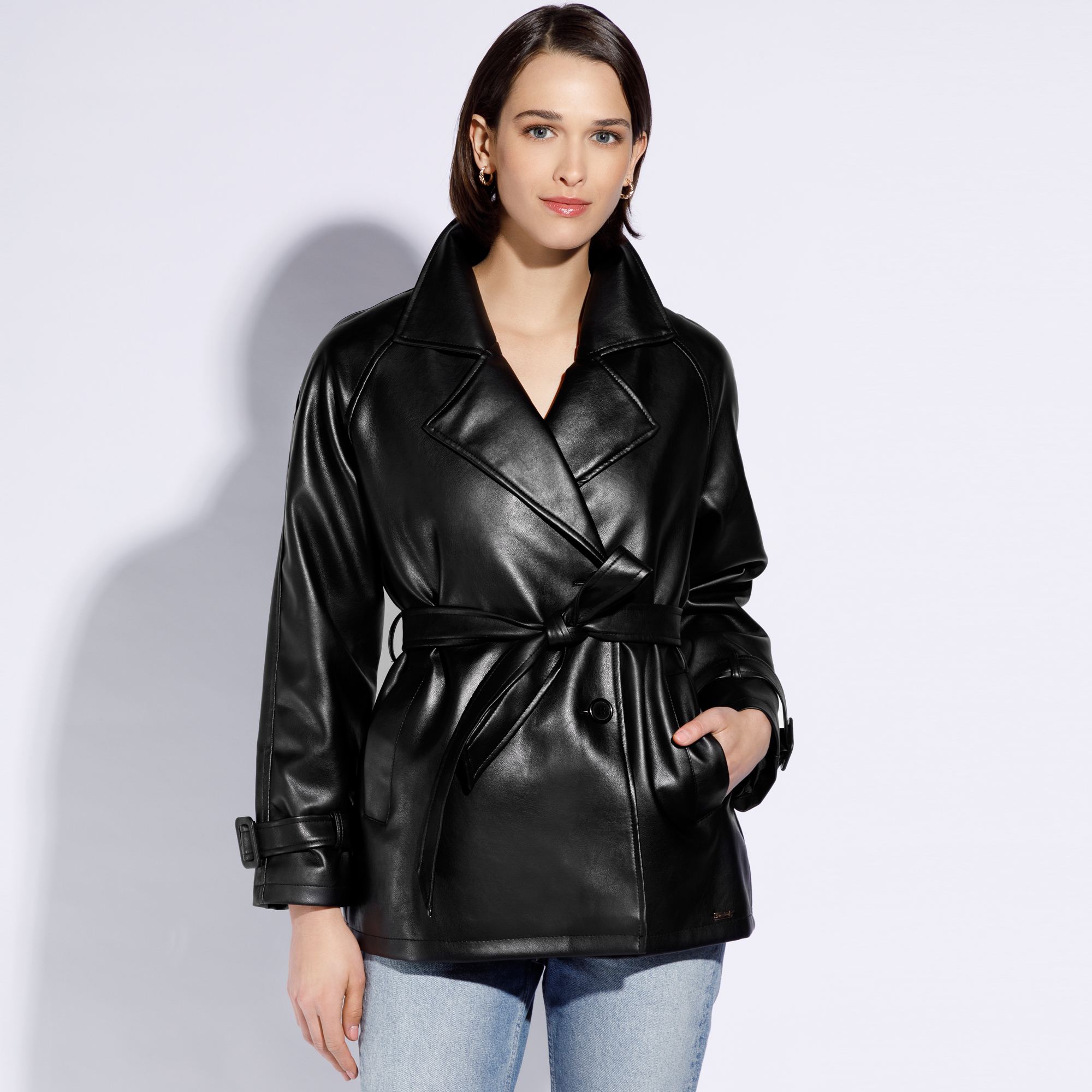 

Кожаная куртка Wittchen Stylish eco leather jacket, woman, черный