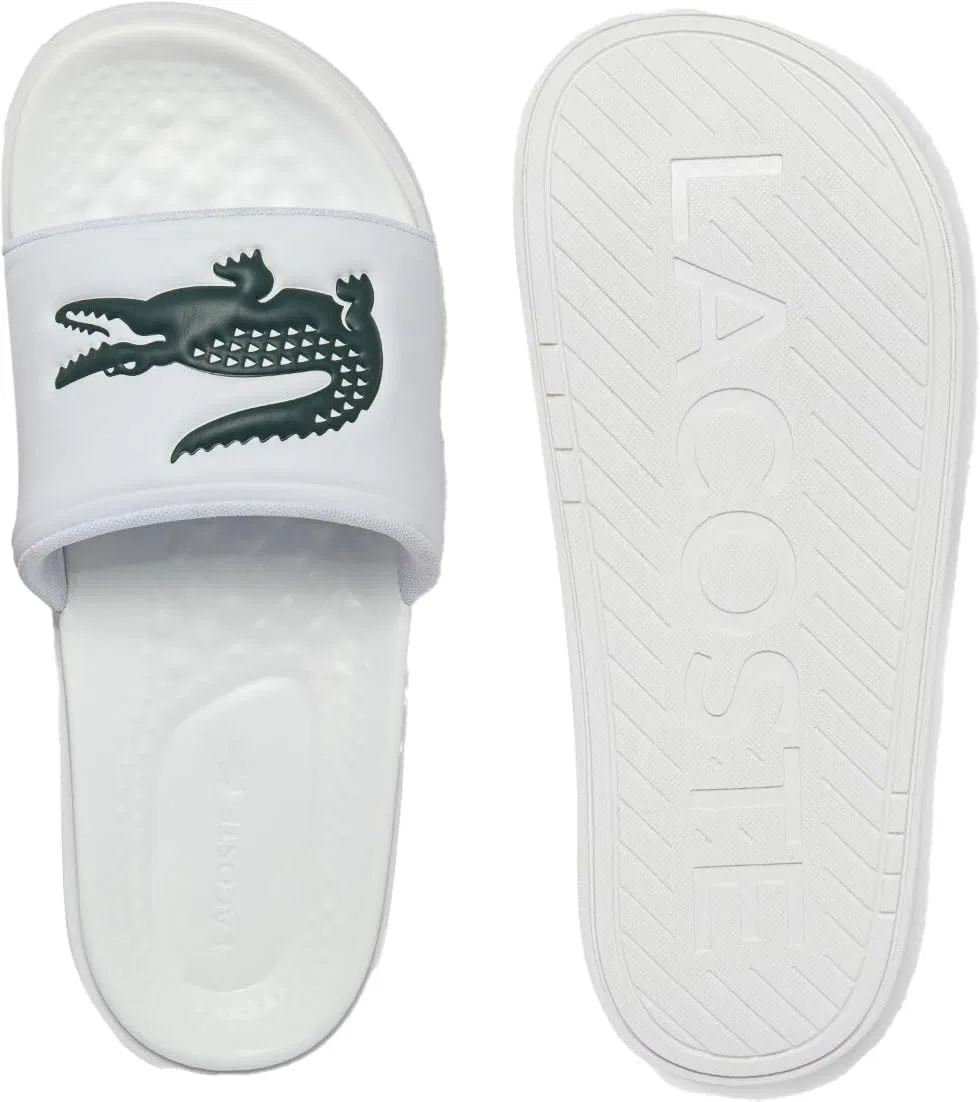 Сандалии с ремешком Lacoste, белый с темно-зеленым — фото 4