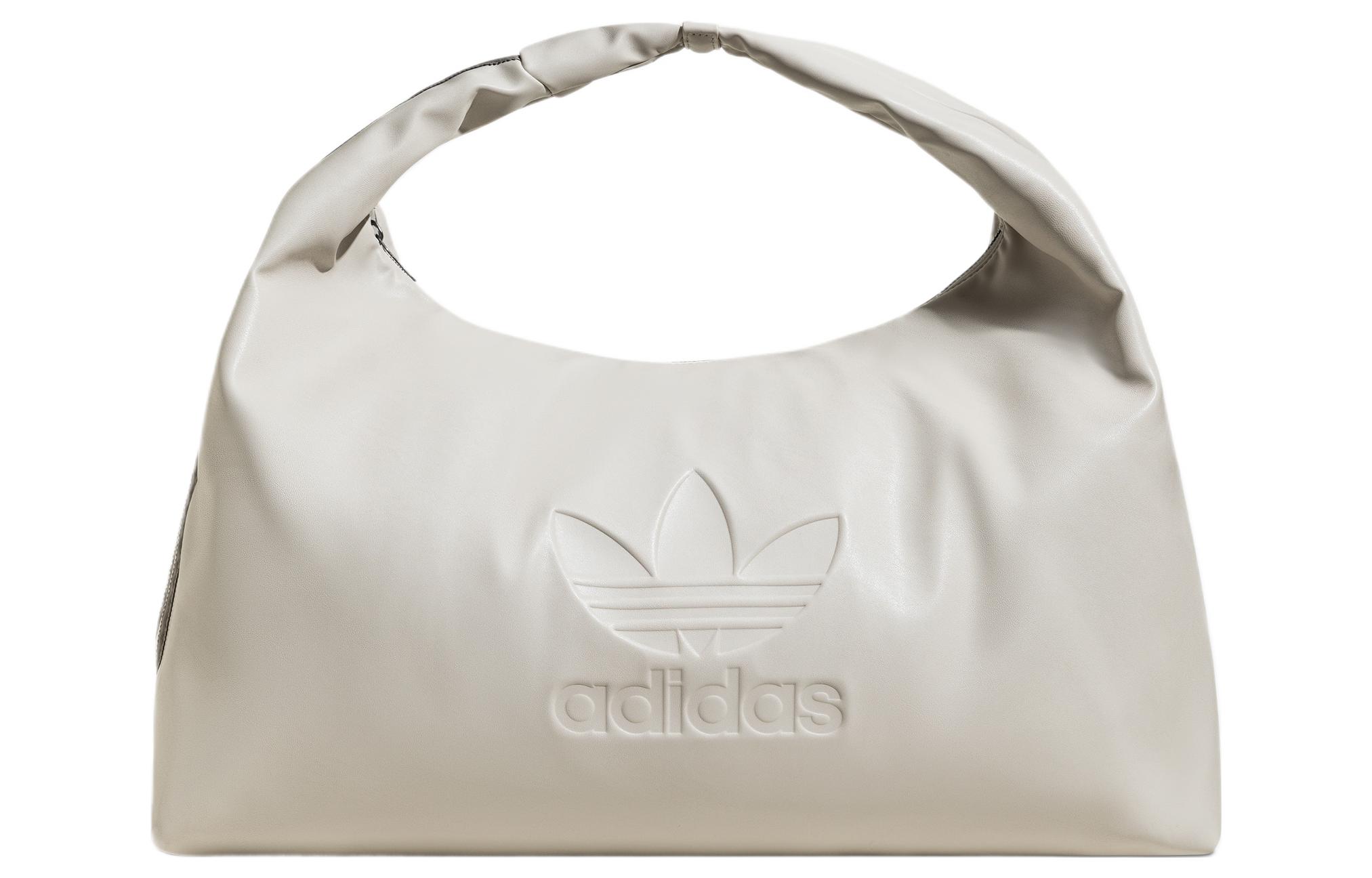 

Adidas Originals Полиуретановая облачная сумка через плечо женская черная, Clear Brown