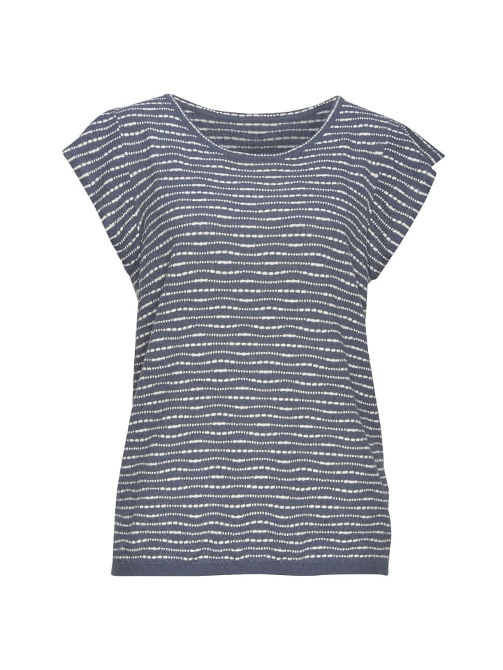 

Рубашка с круглым вырезом дымчато-голубого цвета Vivance