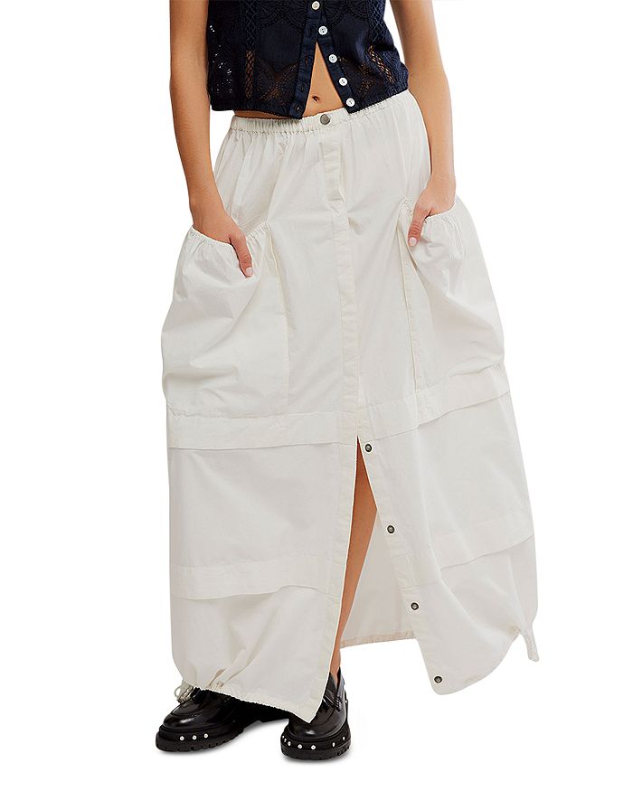 

Элоиза Парашют Макси Юбка Free People, белый