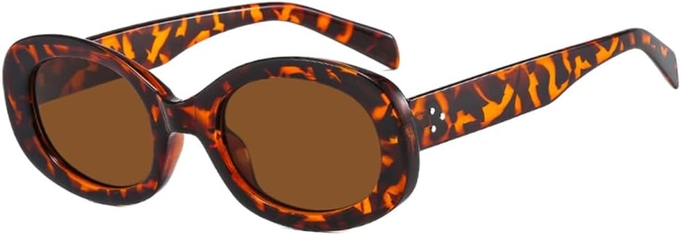 

Маленькие овальные солнцезащитные очки для женщин и мужчин, модные винтажные квадратные зеленые солнцезащитные очки, женские очки с защитой от УФ-излучения UV400 UJNHGQ, C3