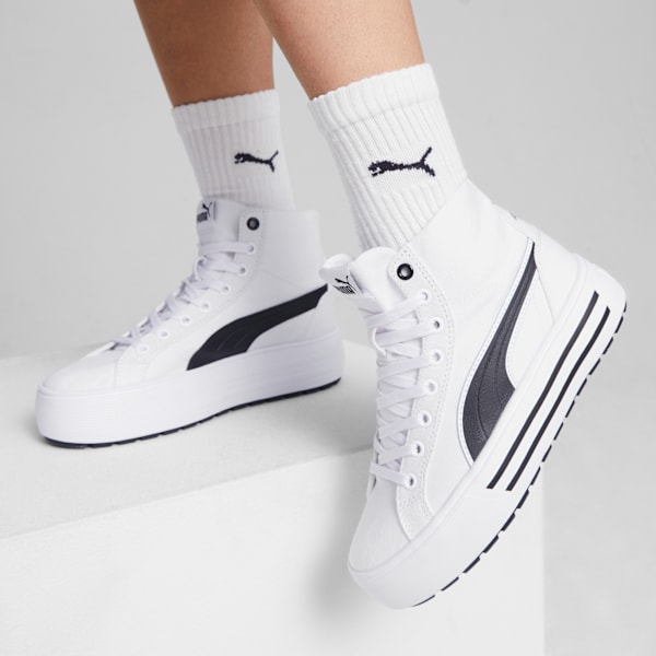 Женские кроссовки средней высоты Kaia 2.0 Puma, белый — фото 2