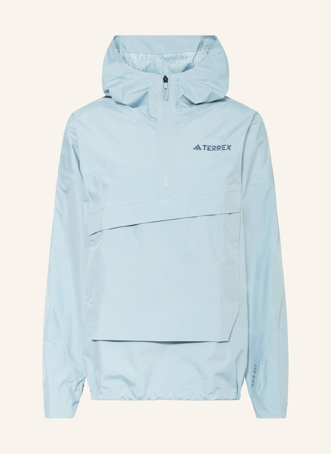 

Куртка-Пуловер xploric Adidas Terrex, голубой