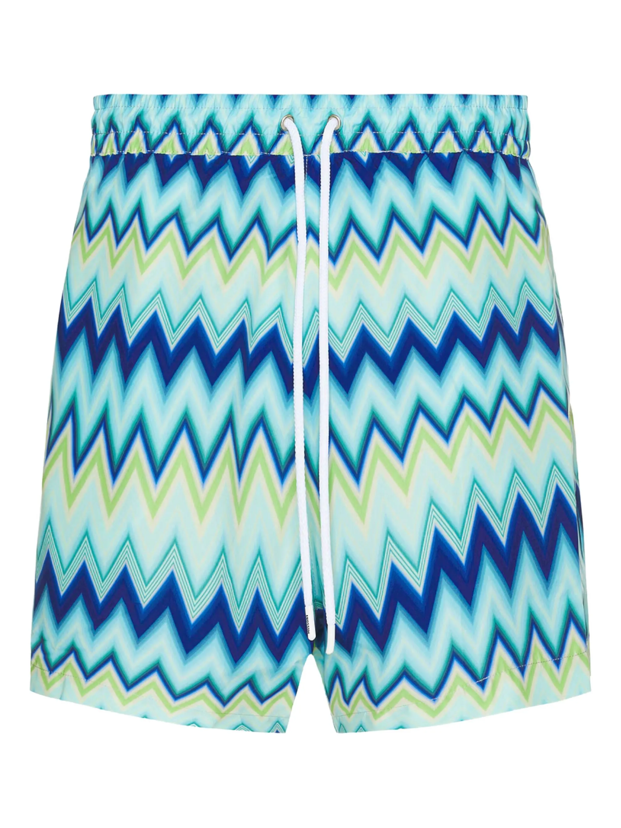 

Плавки-шорты с узором зигзаг Missoni, синий