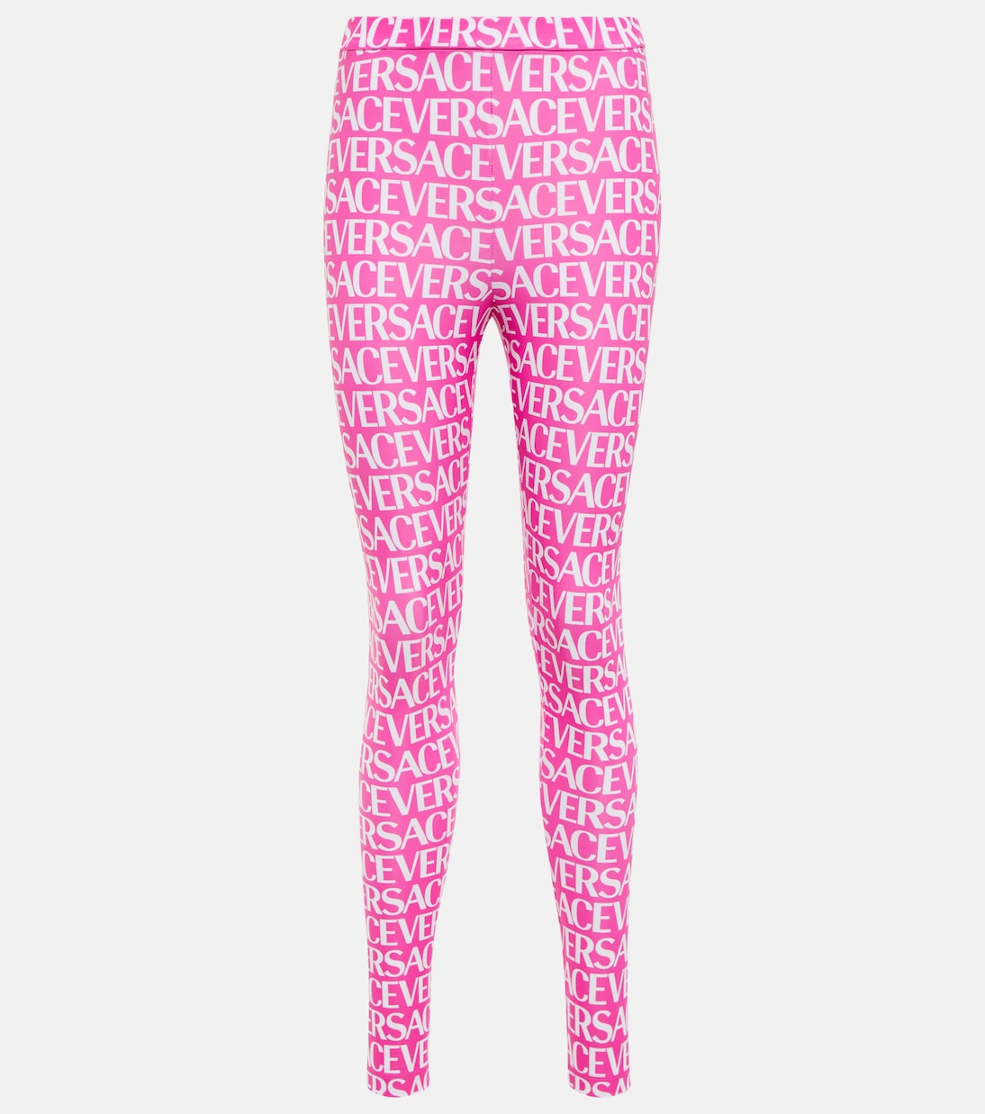 

Леггинсы с логотипом Versace, Pink+White