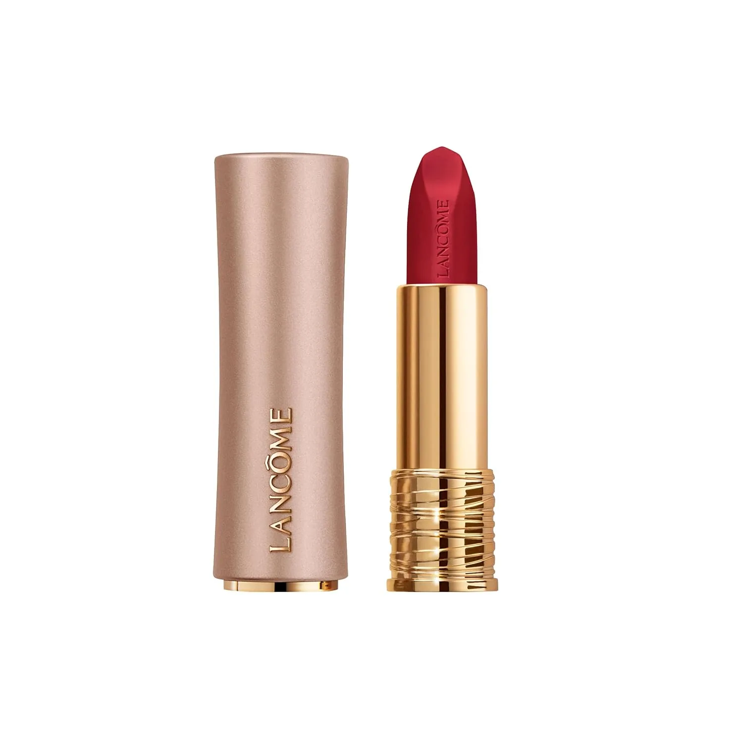 Увлажняющая матовая помада Lancôme L'Absolu Rouge Intimatte - легкая, легко наслаиваемая формула с мягким матовым финишем - комфорт до 24 часов., 888 French Idol: Cool brick rose