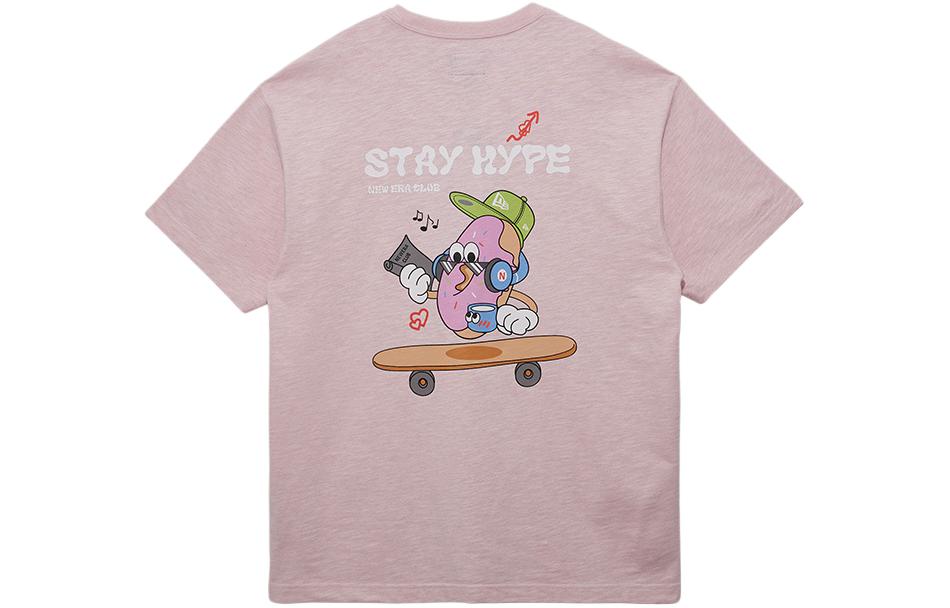 

New Era Футболка Unisex с рукавом дроп-шоулдер розовая, Розовый, New Era Футболка Unisex с рукавом дроп-шоулдер розовая