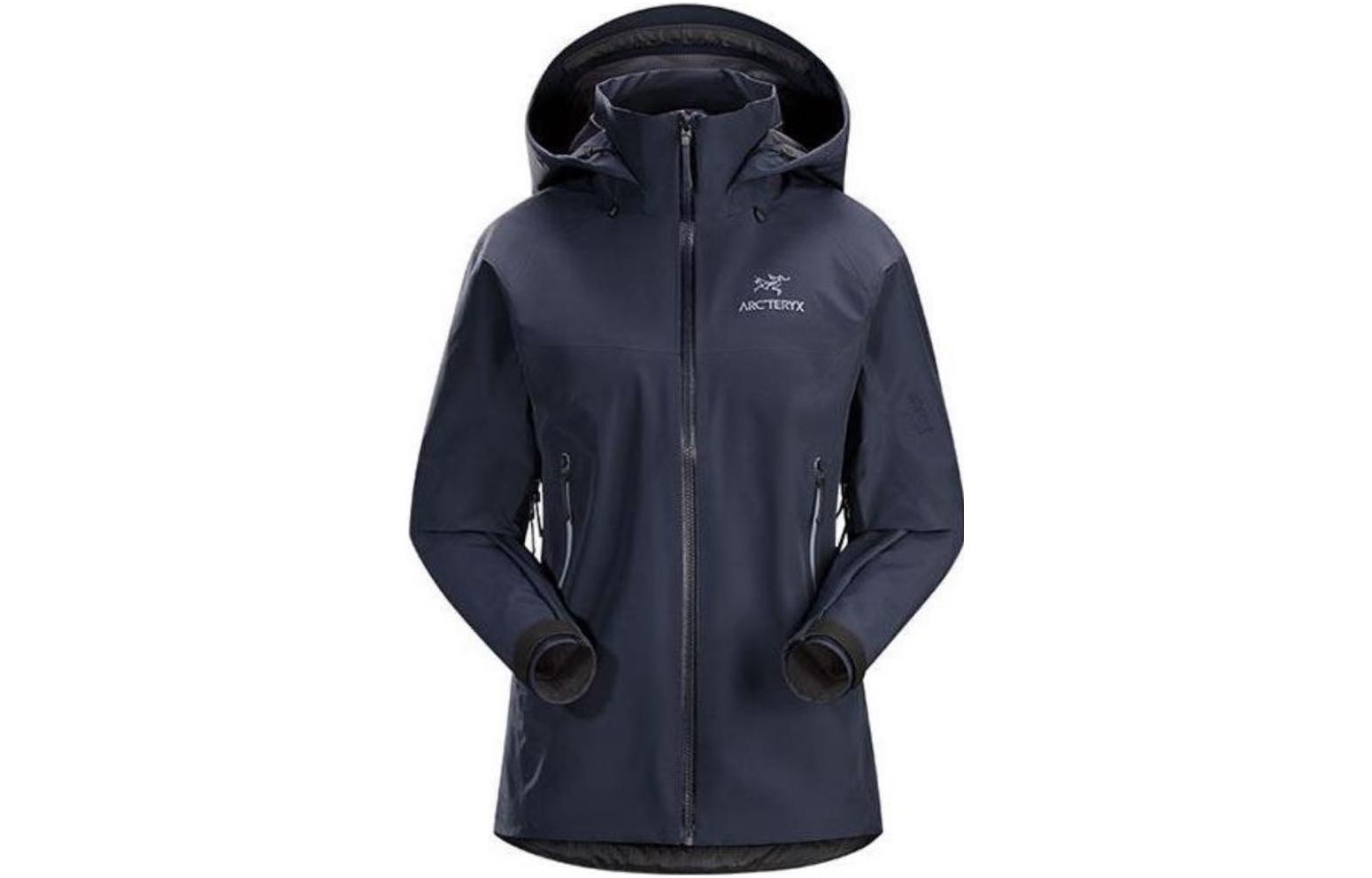 

Arcteryx Женская горная универсальная водонепроницаемая ветровка, Black Sapphires/Black Sapphire