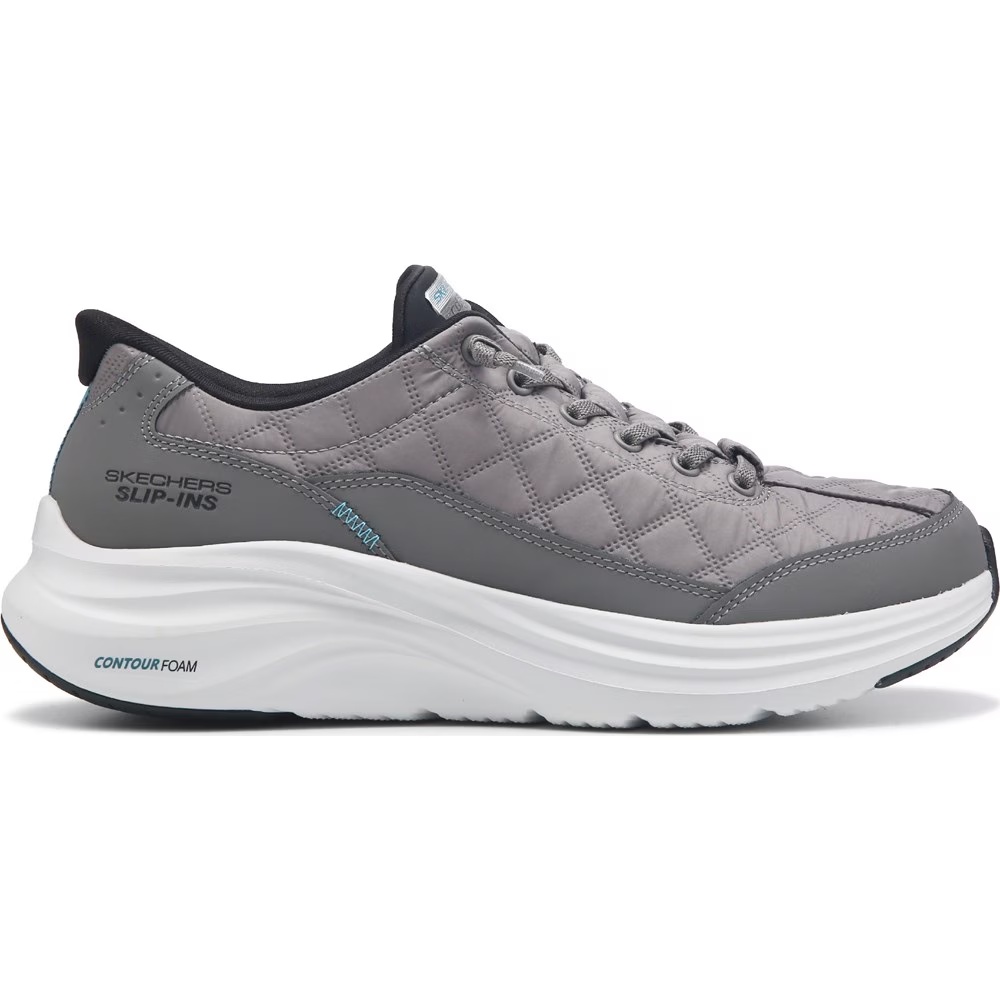 Кроссовки на толстой подошве Skechers, grey/black — фото 2
