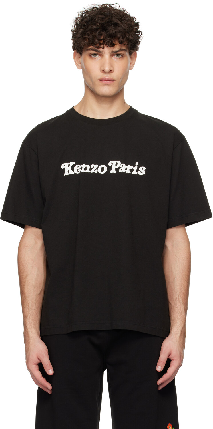 

Футболка Paris VERDY Edition большого размера Kenzo, черный