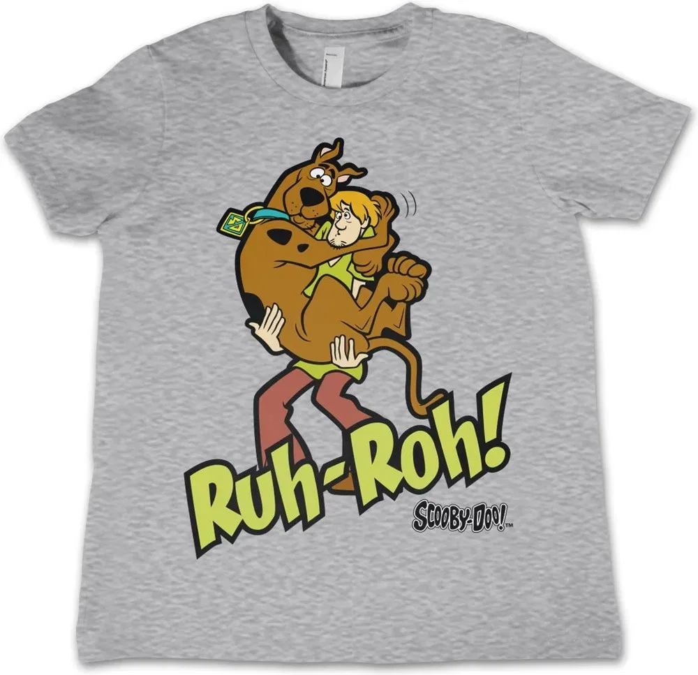 Футболка с принтом Scooby Doo, серый