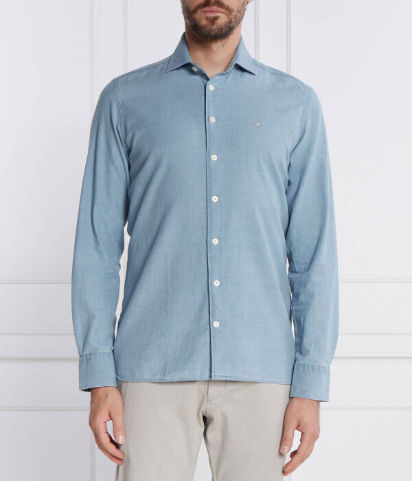 

Рубашка Slim fit Hackett London, синий