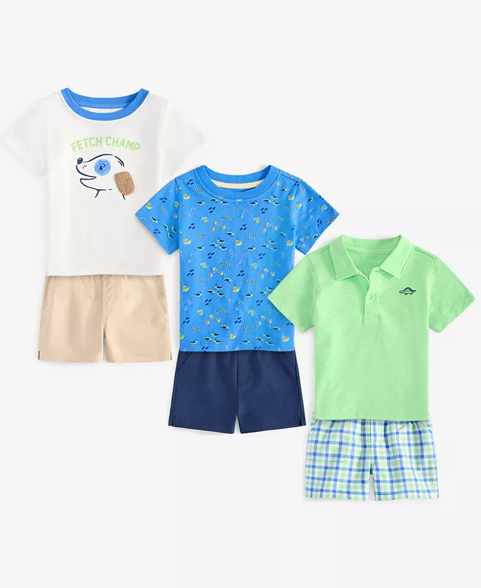 

Футболки, поло и шорты с изображением собак для мальчиков First Impressions, оранжевый