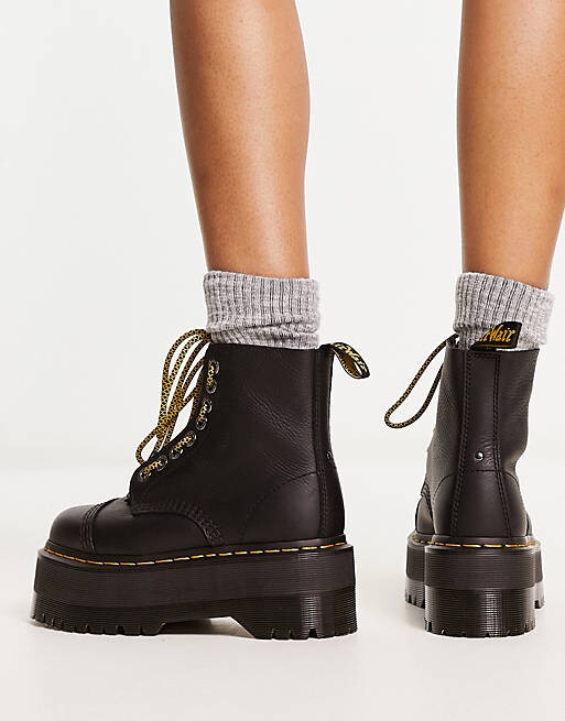 Ботинки Dr. Martens Sinclair Quad Max, черный