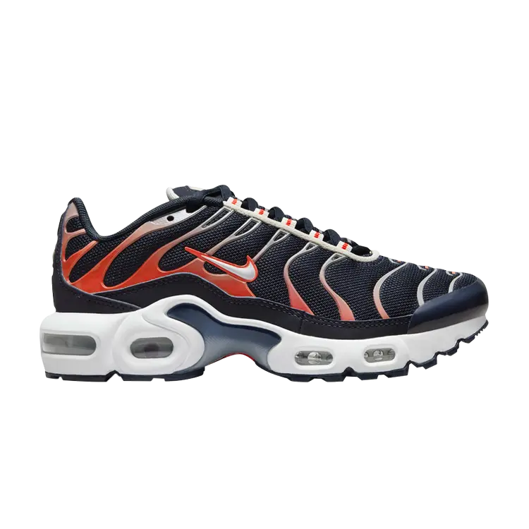 

Кроссовки Air Max Plus GS, цвет Dark Obsidian Bright Crimson