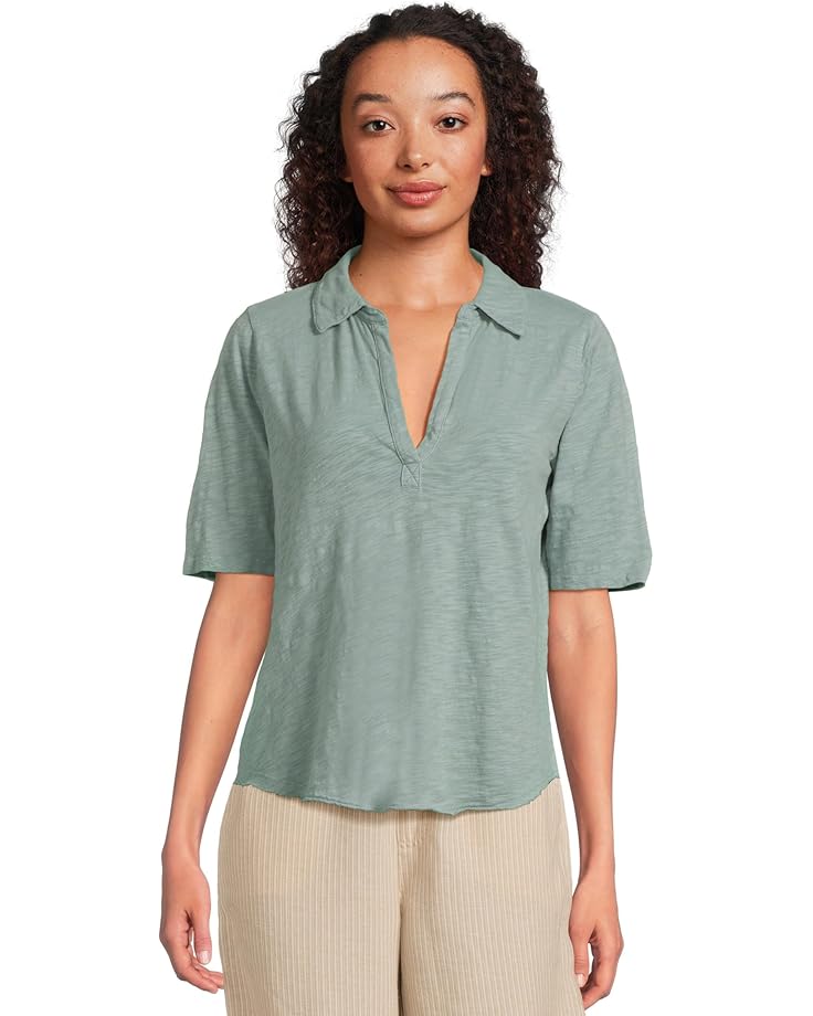 

Футболка Mod-o-doc Half Sleeve Polo Tee, цвет Gris Mist