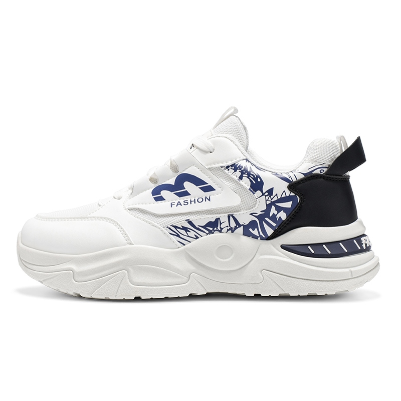 

Дышащие низкие массивные кроссовки men's ZULISHI, синий