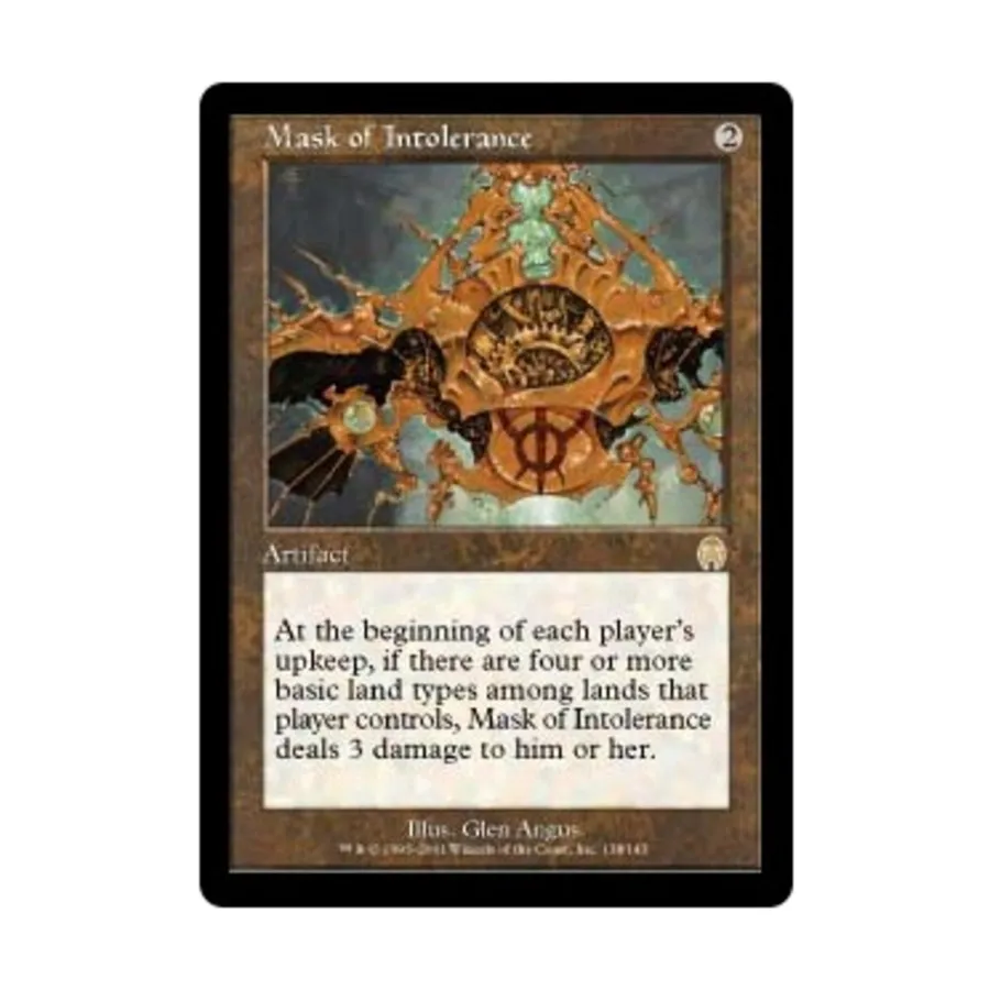 

CCG Маска нетерпимости (клавиша R), MTG - Apocalypse