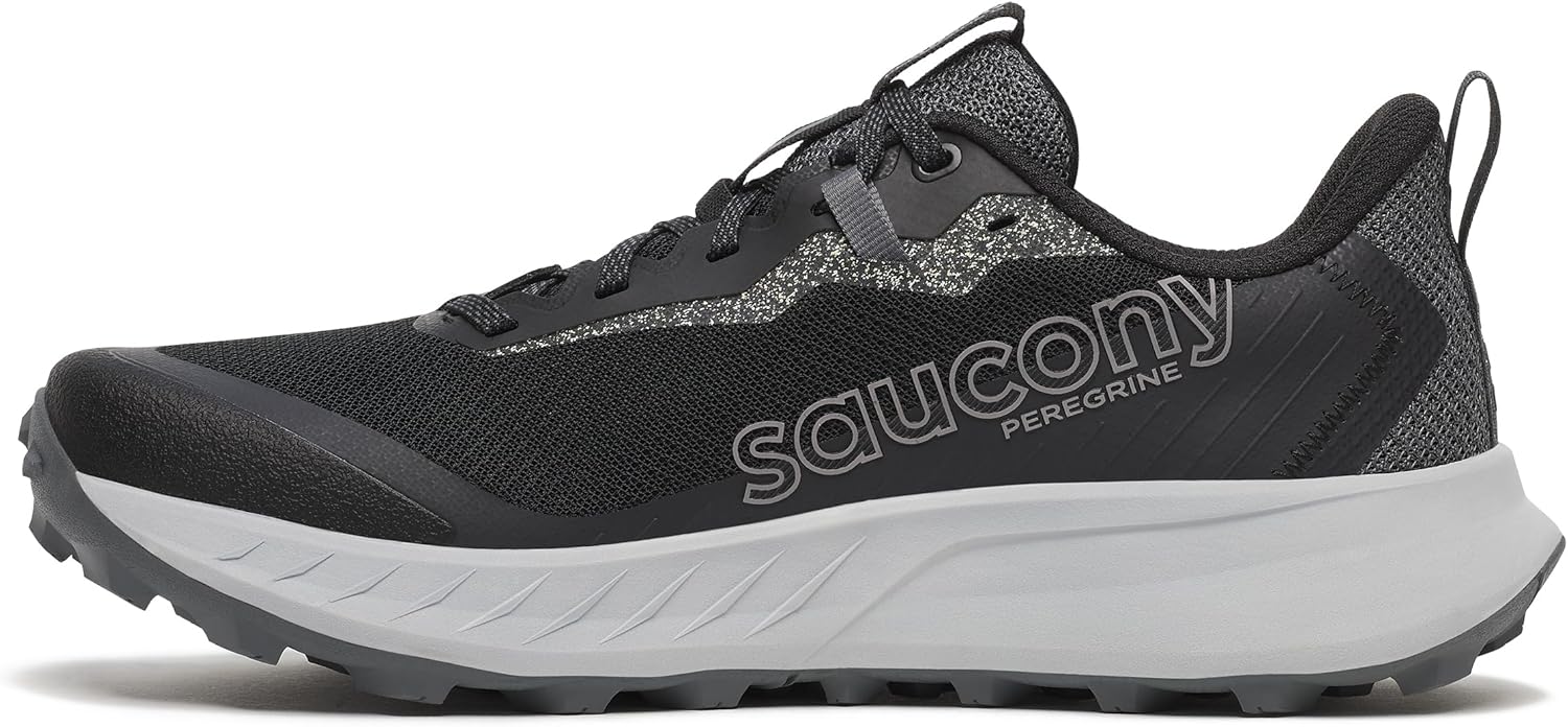 Мужские кроссовки для трейлового бега Saucony Peregrine 15, черный