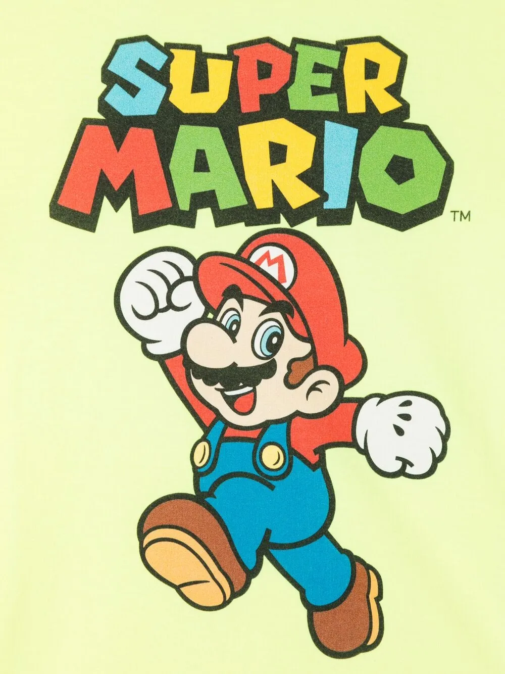 Футболка с принтом Super Mario MC2 Saint Barth Kids, желтый — фото 3